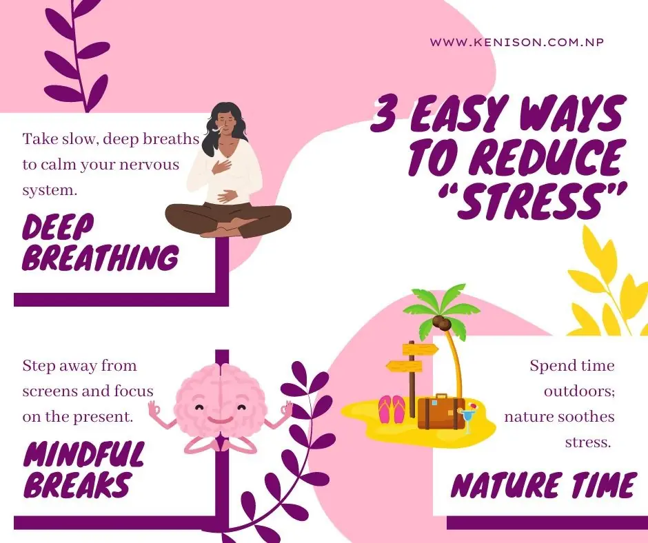 Three simple stress-relief techniques.