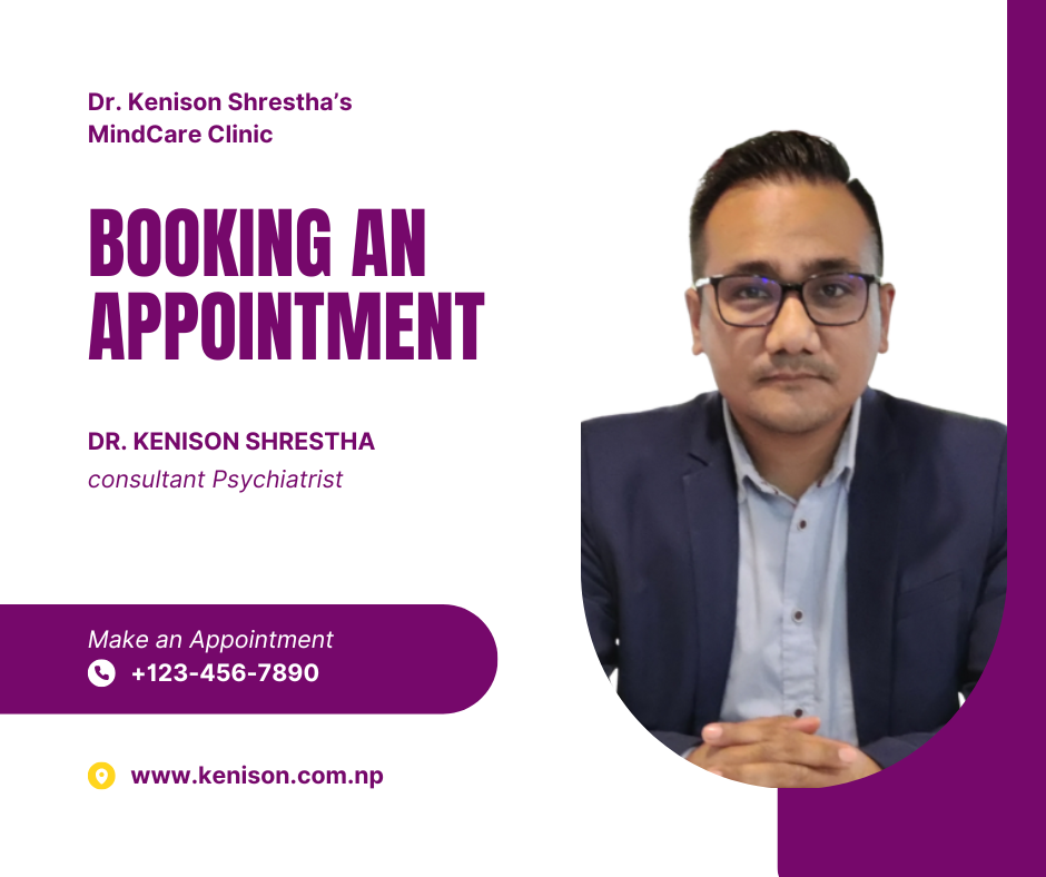 My Booking Account Mental Health Clinic Nepal